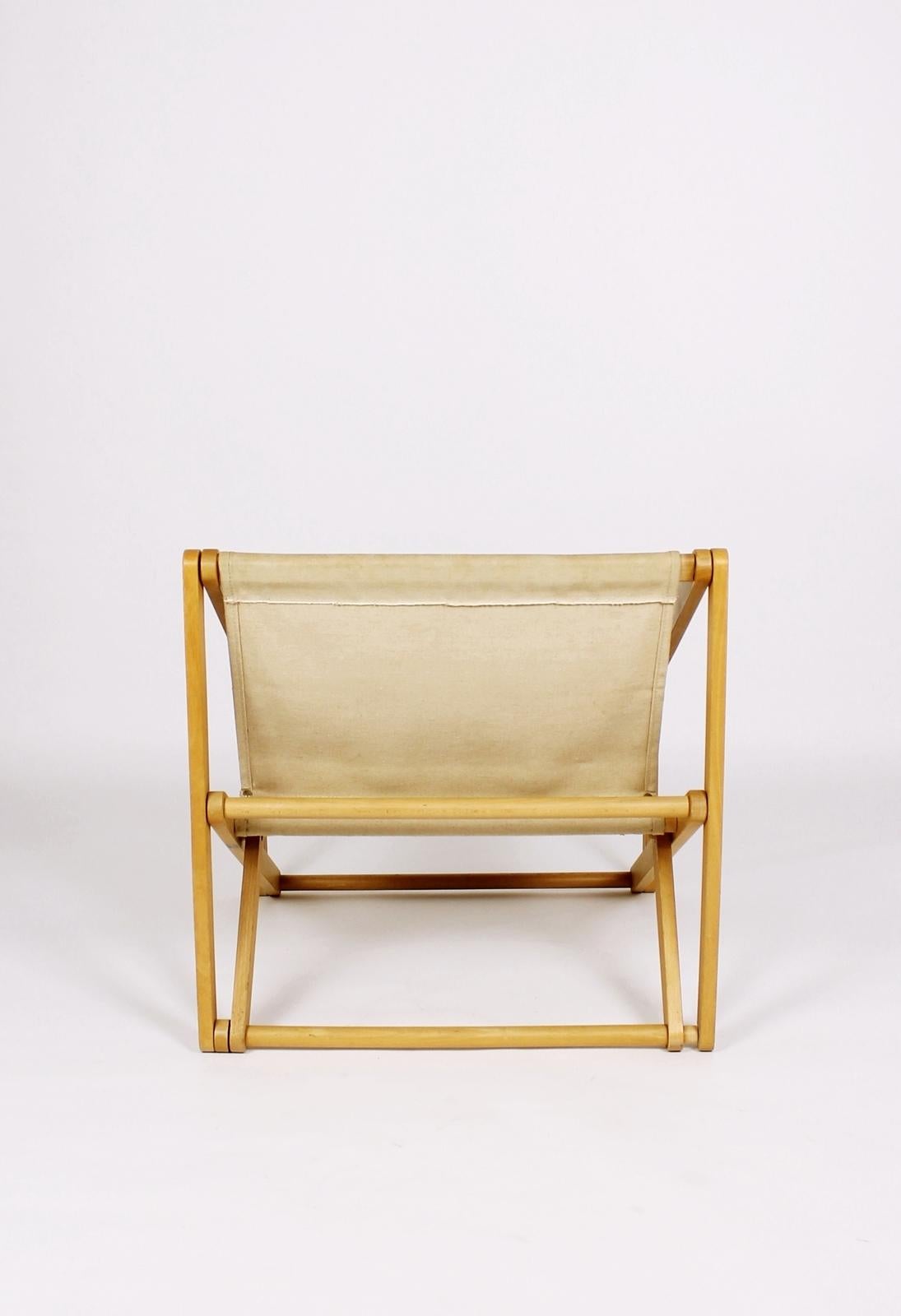 Late 20th Century London Folding Chair Günter Sulz, Germany, 1971