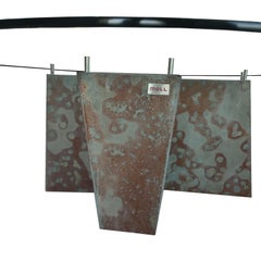 London Marble Coffee Table Brutalist Design Oxid Slate Joaquín Moll Meddel Spain