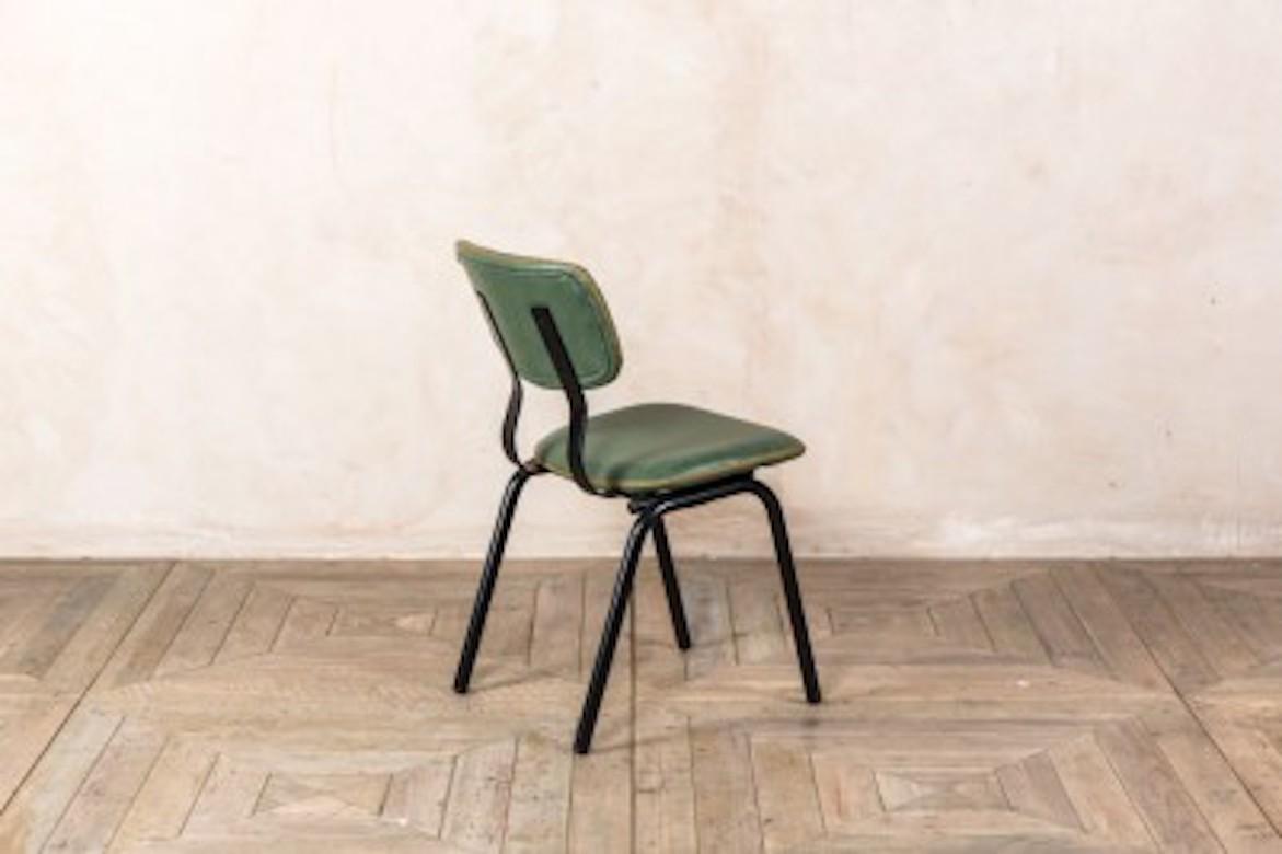 Faux Leather London Modern Dining Chairs, 20th Century For Sale