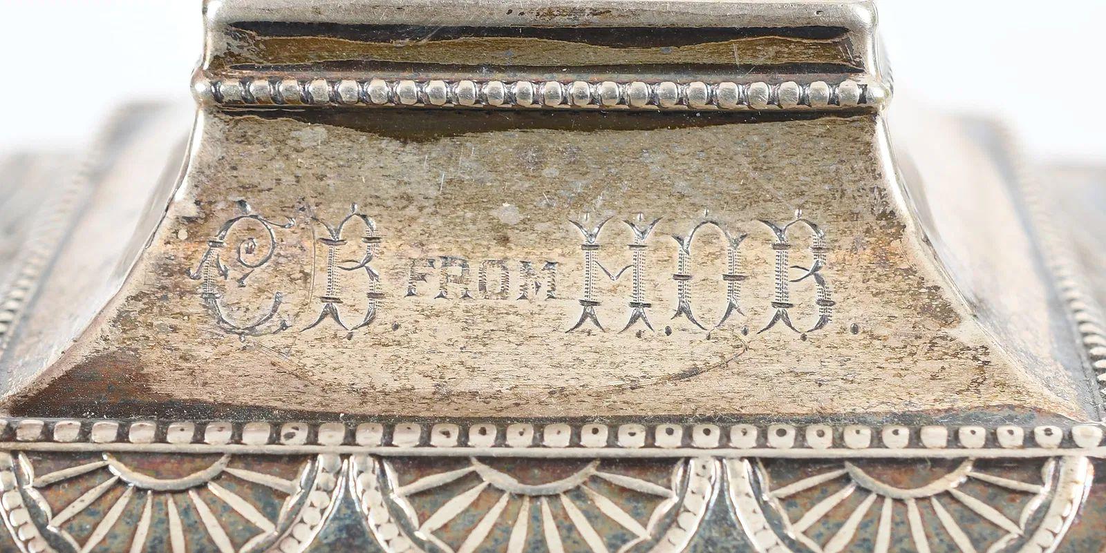 Candelieri in sterline di Londra, anni 1890 circa In condizioni buone in vendita a Houston, TX