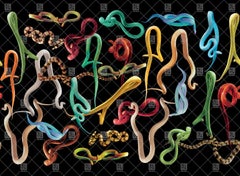 LondonArt Exclusive Wallpaper, 01TP 01 Snakes Storm