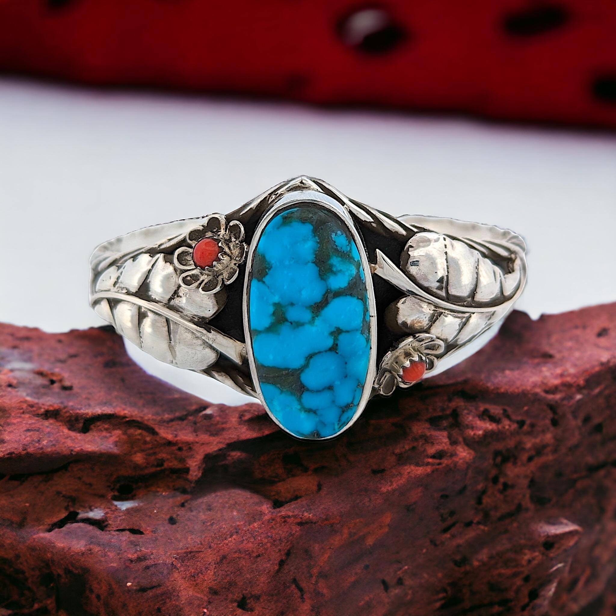Lone Ranch - A Stunning Sterling Silver Cuff Bracelet by Robert Drozd 2