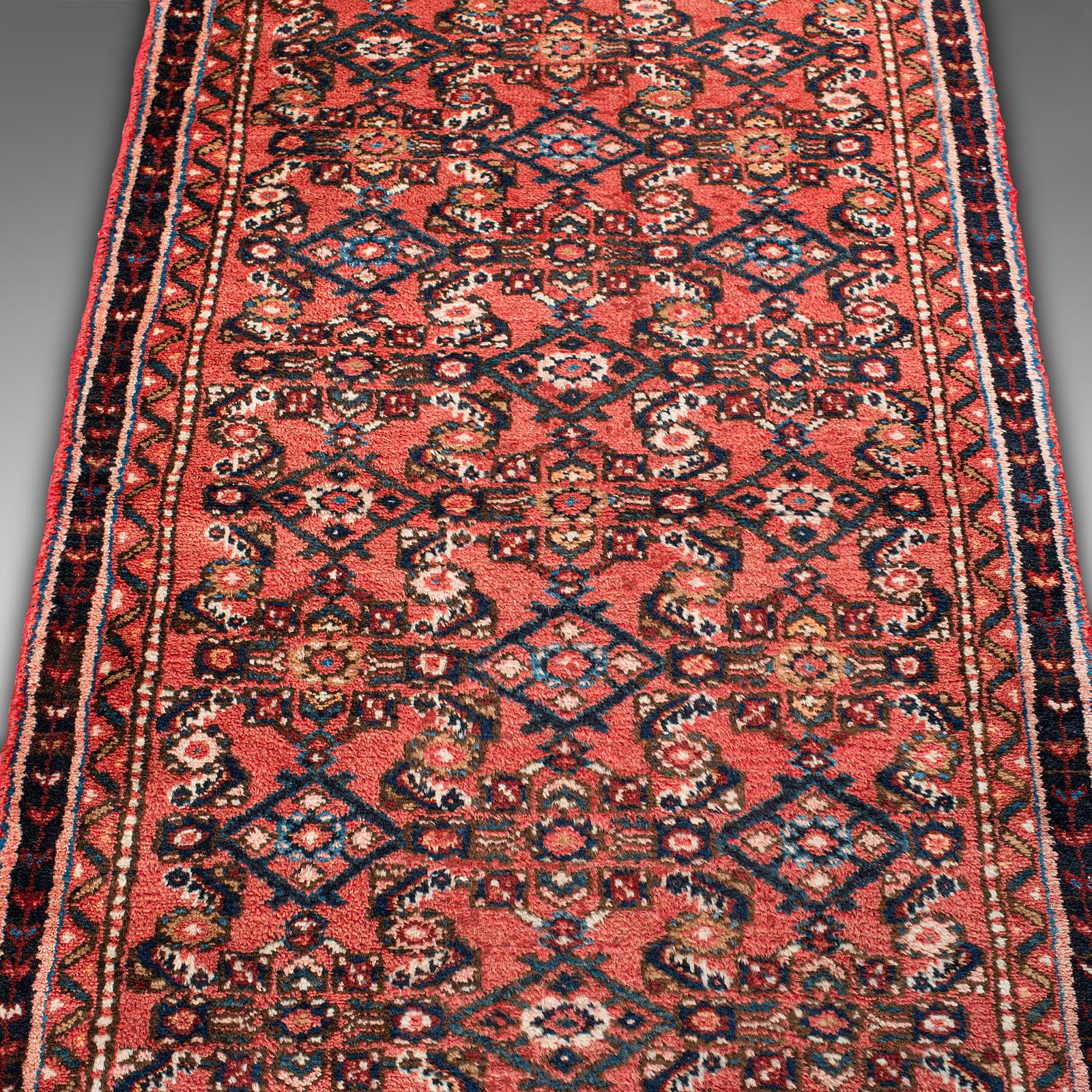 Vintage Malayer Runner, Persian, Hall, Rug, Carpet, 20th Century For Sale 1