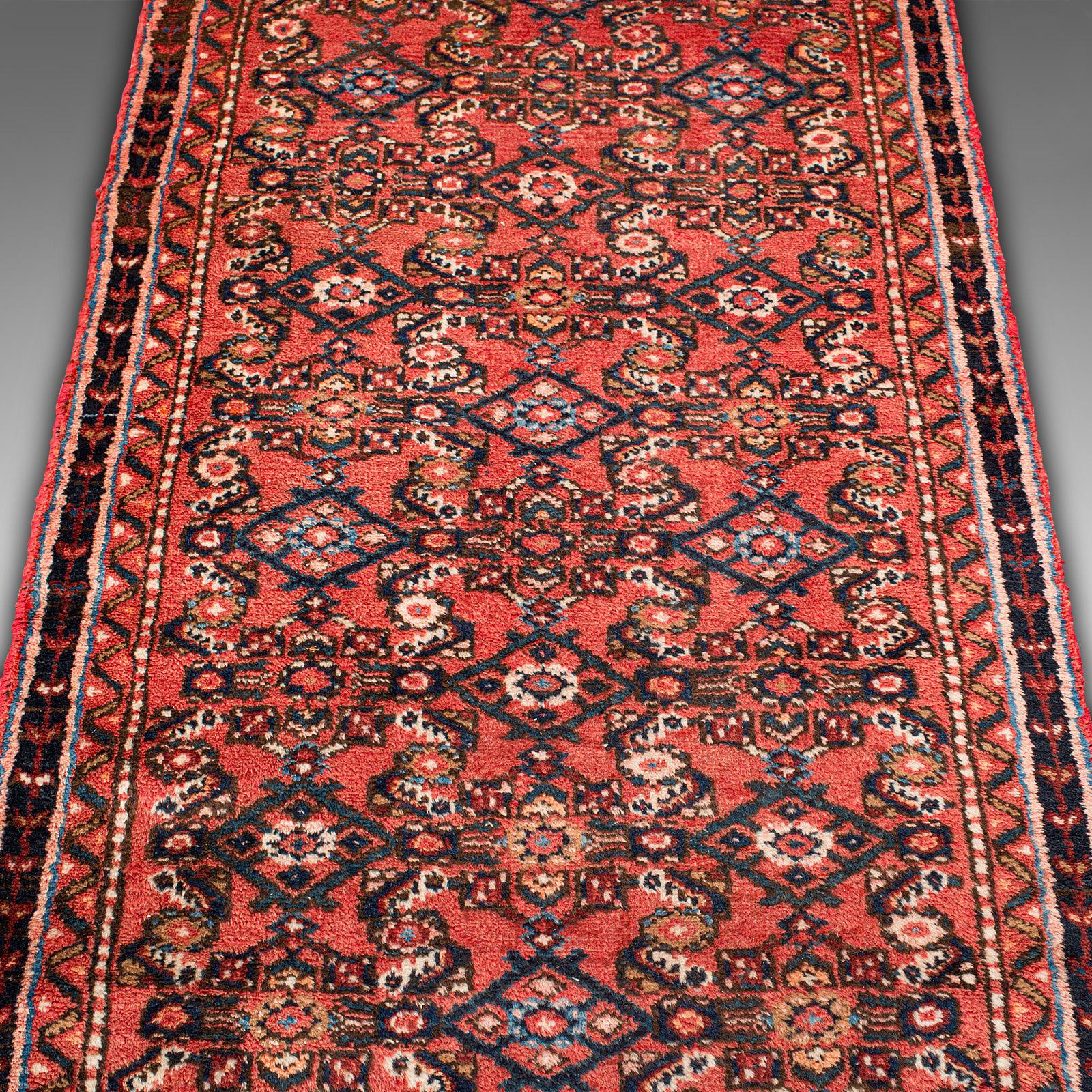 Vintage Malayer Runner, Persian, Hall, Rug, Carpet, 20th Century For Sale 2
