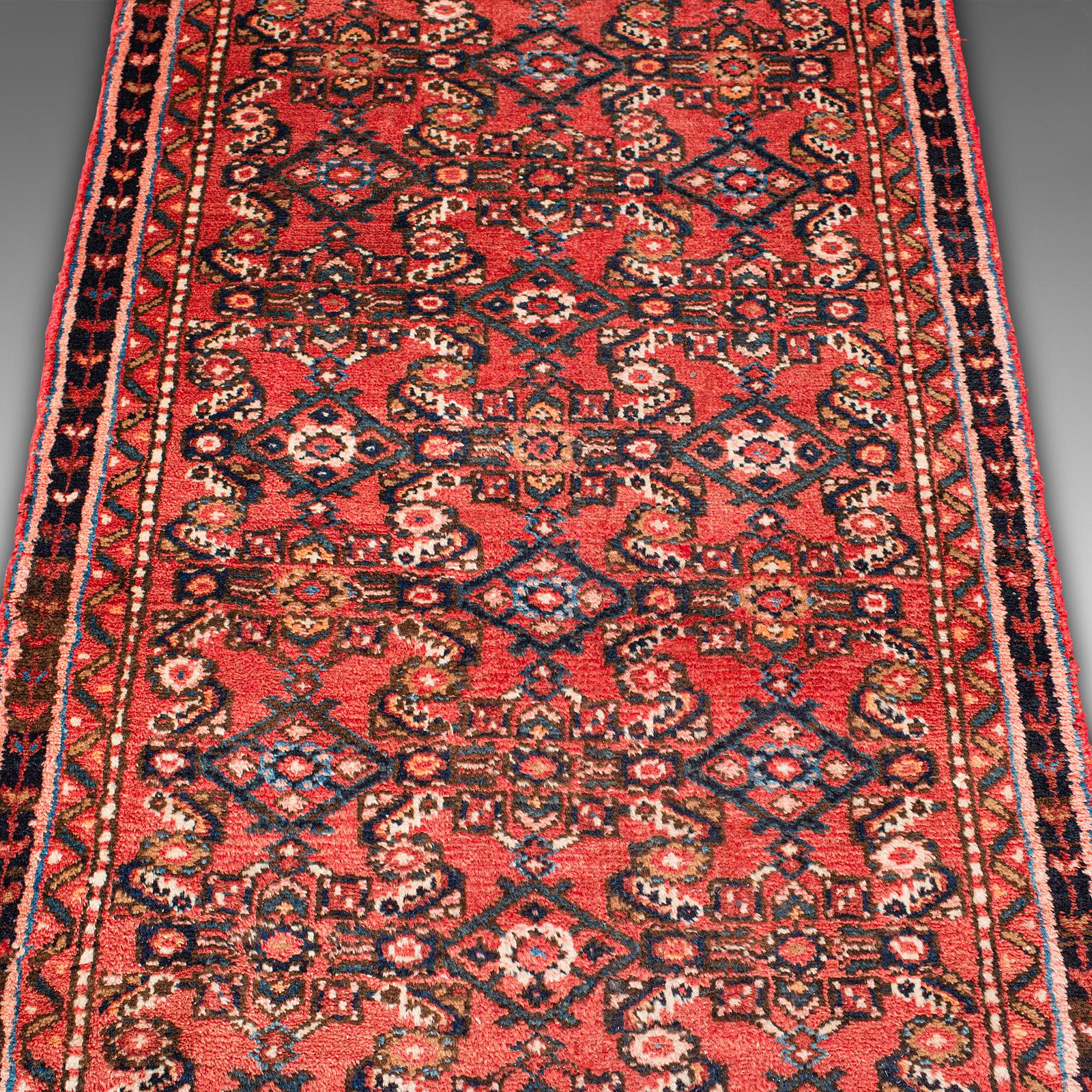 Vintage Malayer Runner, Persian, Hall, Rug, Carpet, 20th Century For Sale 3
