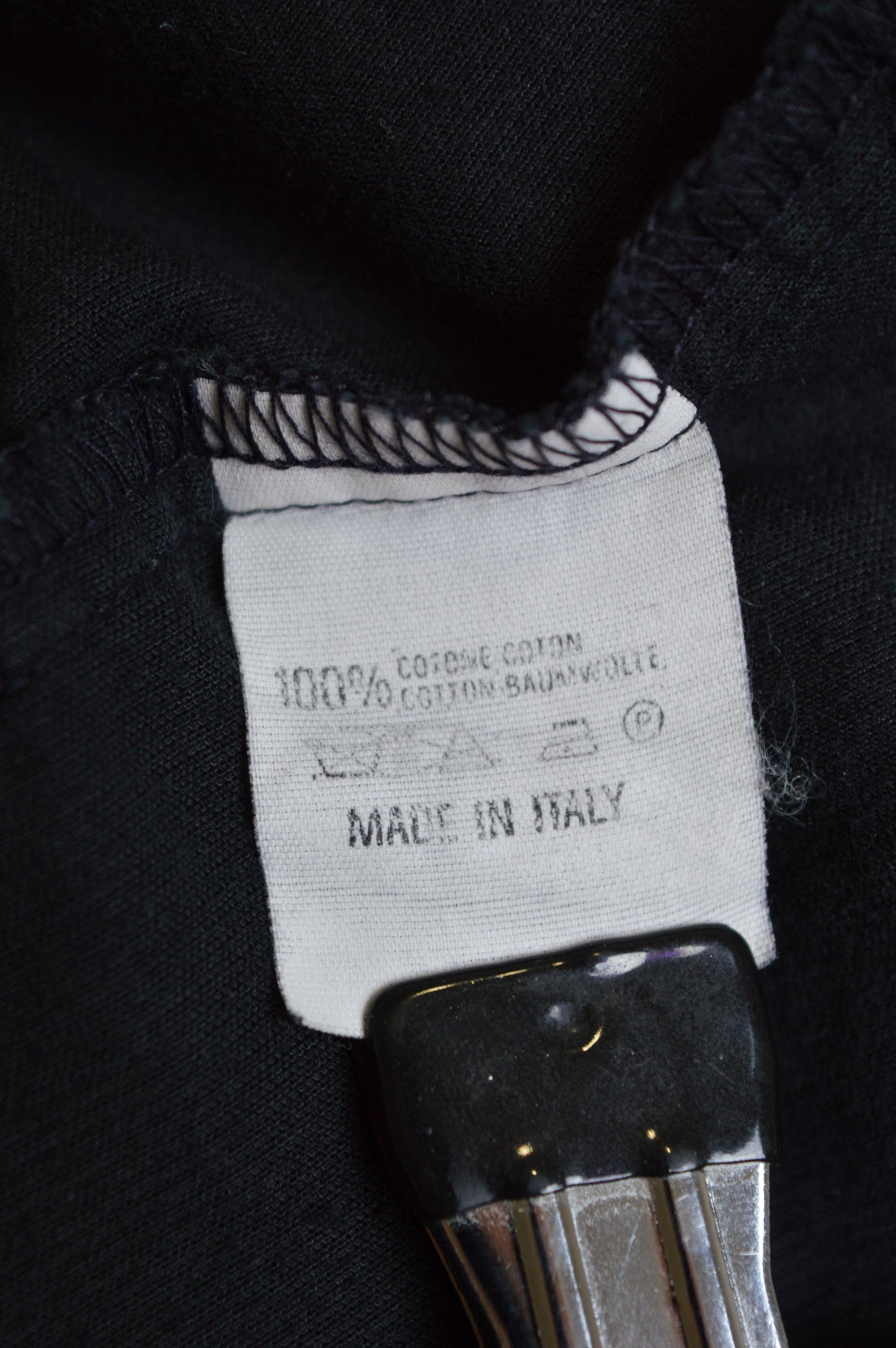 Long 1990's Vivienne Westwood Black Corduroy High Collar Orb Shirt - Chemise en vente 12