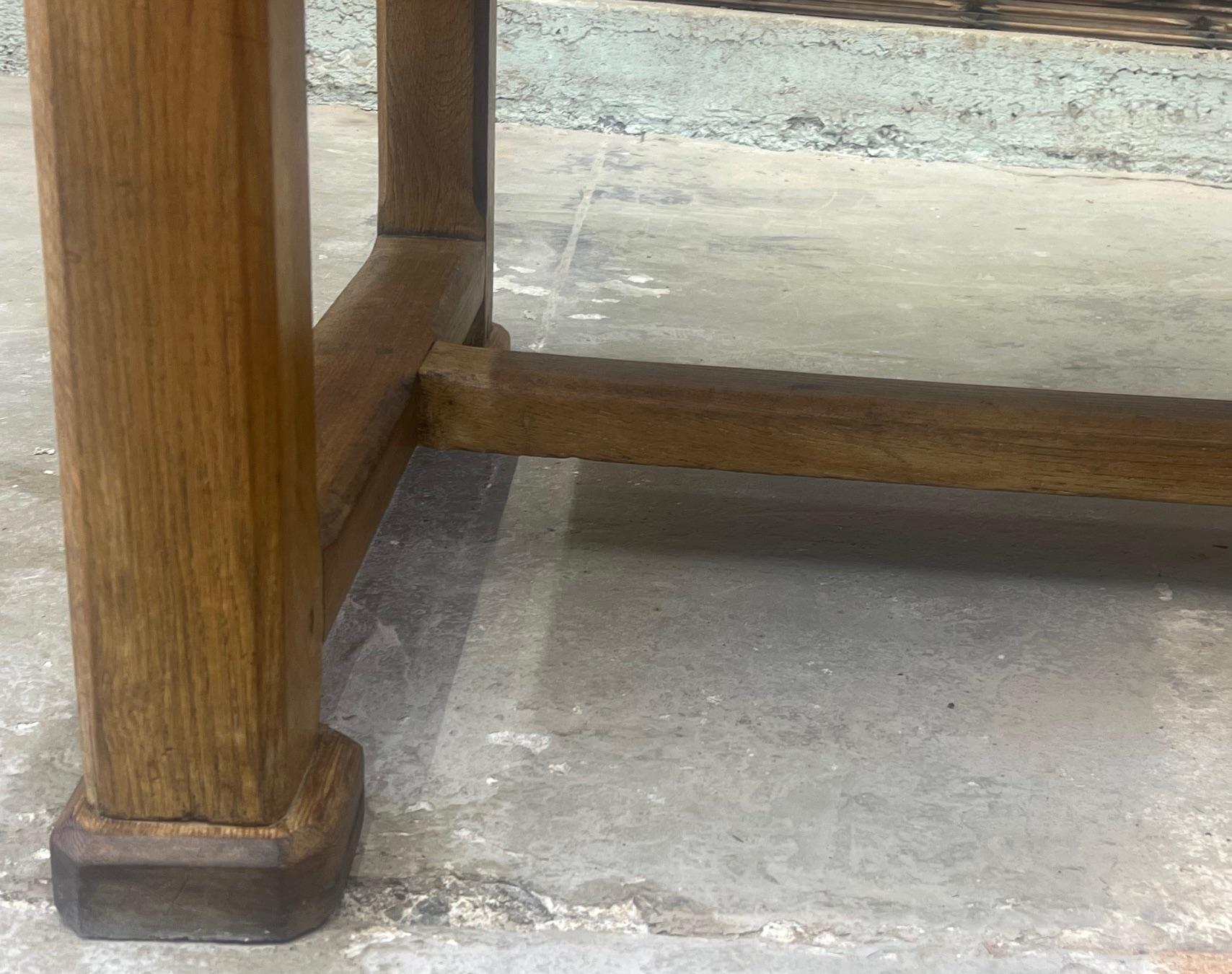 Longue table de couture / salle à manger française du 19e siècle en vente 2
