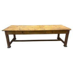 Long 19th Century French Sewing / Dining Table