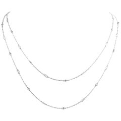 The Yard Platinum Layering Chain Link Necklace