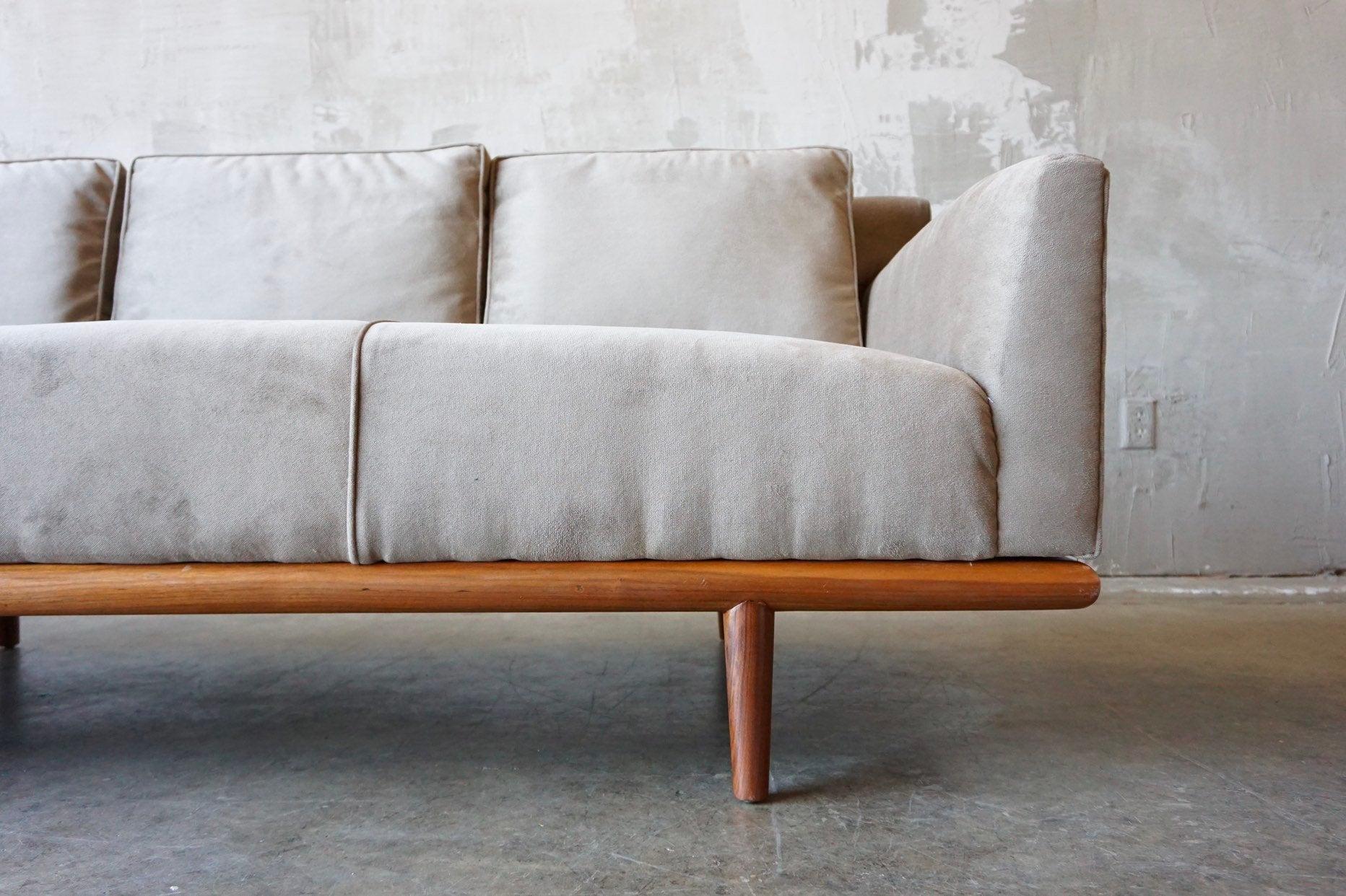 20th Century Long and Low Monteverdi-Young Sofa in Warm Grey