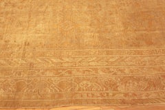 Langes und schmales antikes Khotan-Teppich in Granatapfeldesign 8'9" x 16'8"