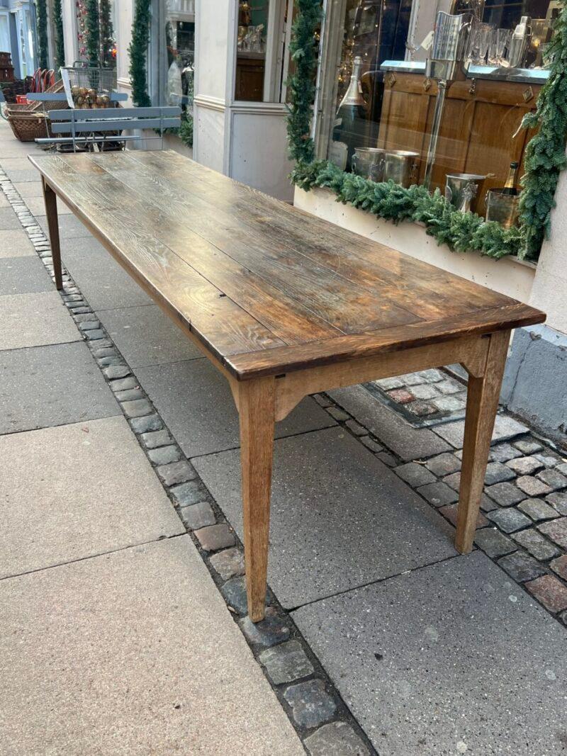Table longue et large, France, fin du 19e siècle - Magnifique Patina Bon état - En vente à Copenhagen K, DK