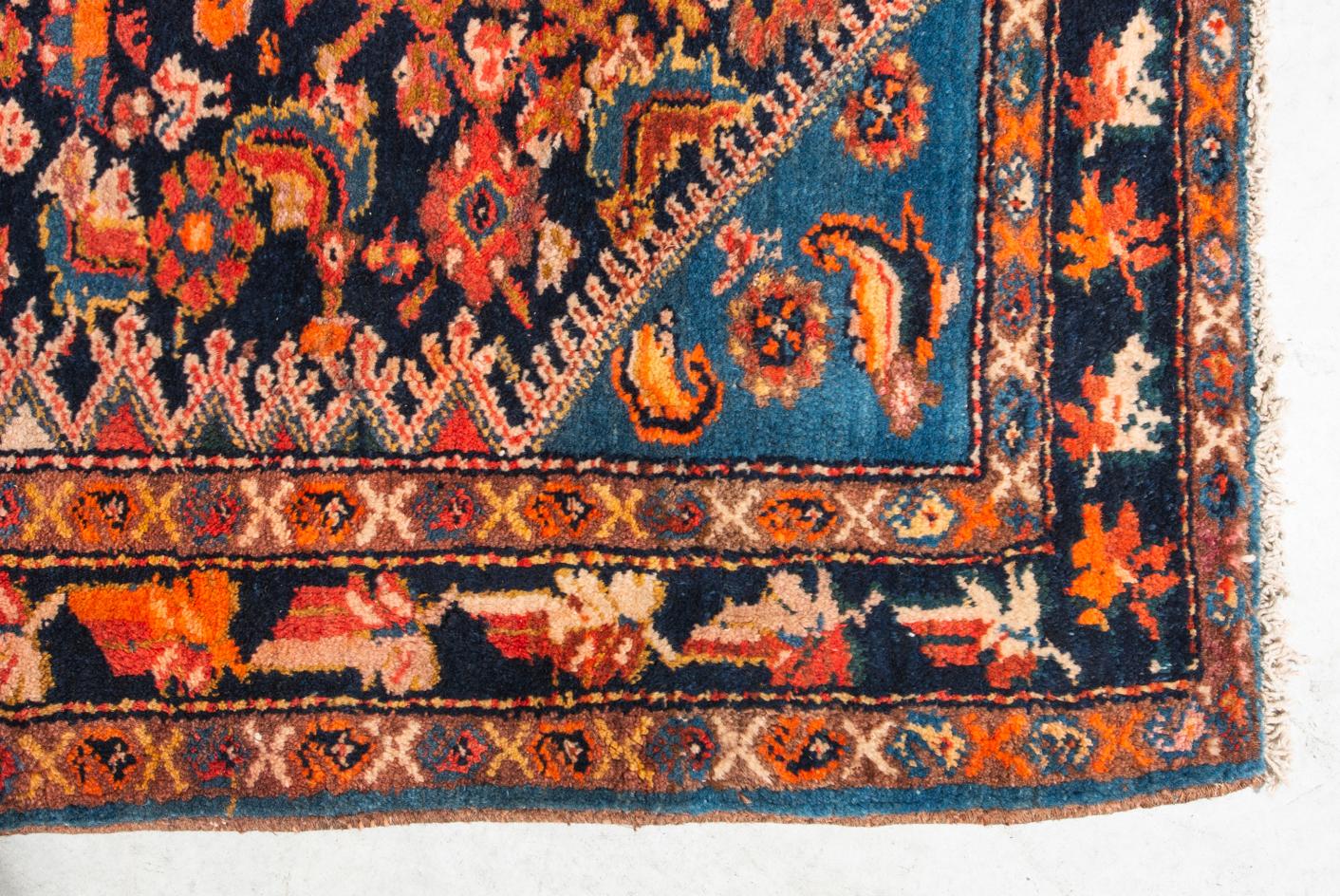 20th Century Long Antique Oriental Runner For Sale