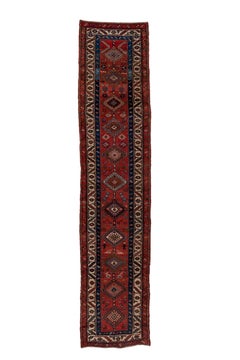 Long Antique Heriz Runner