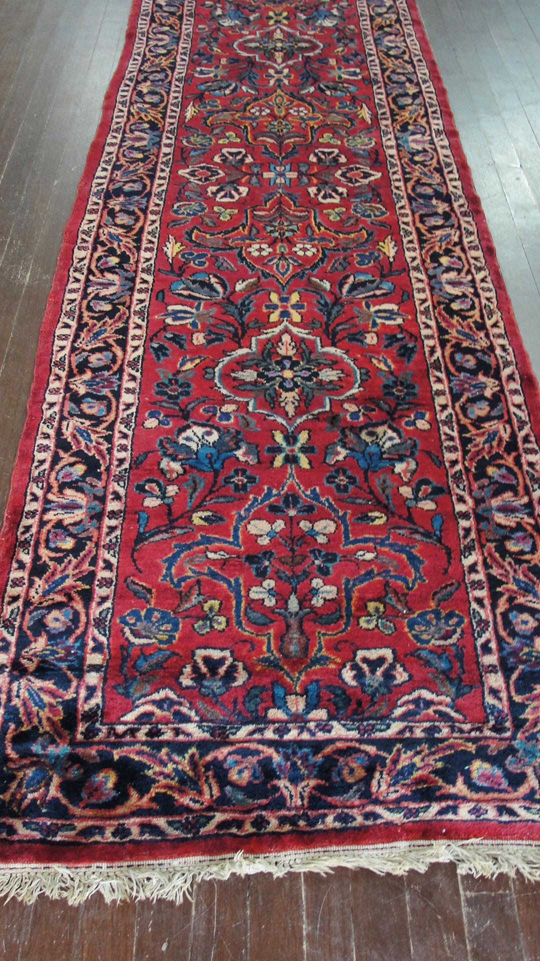 Antique Persian Lilihan Runner, 2'8