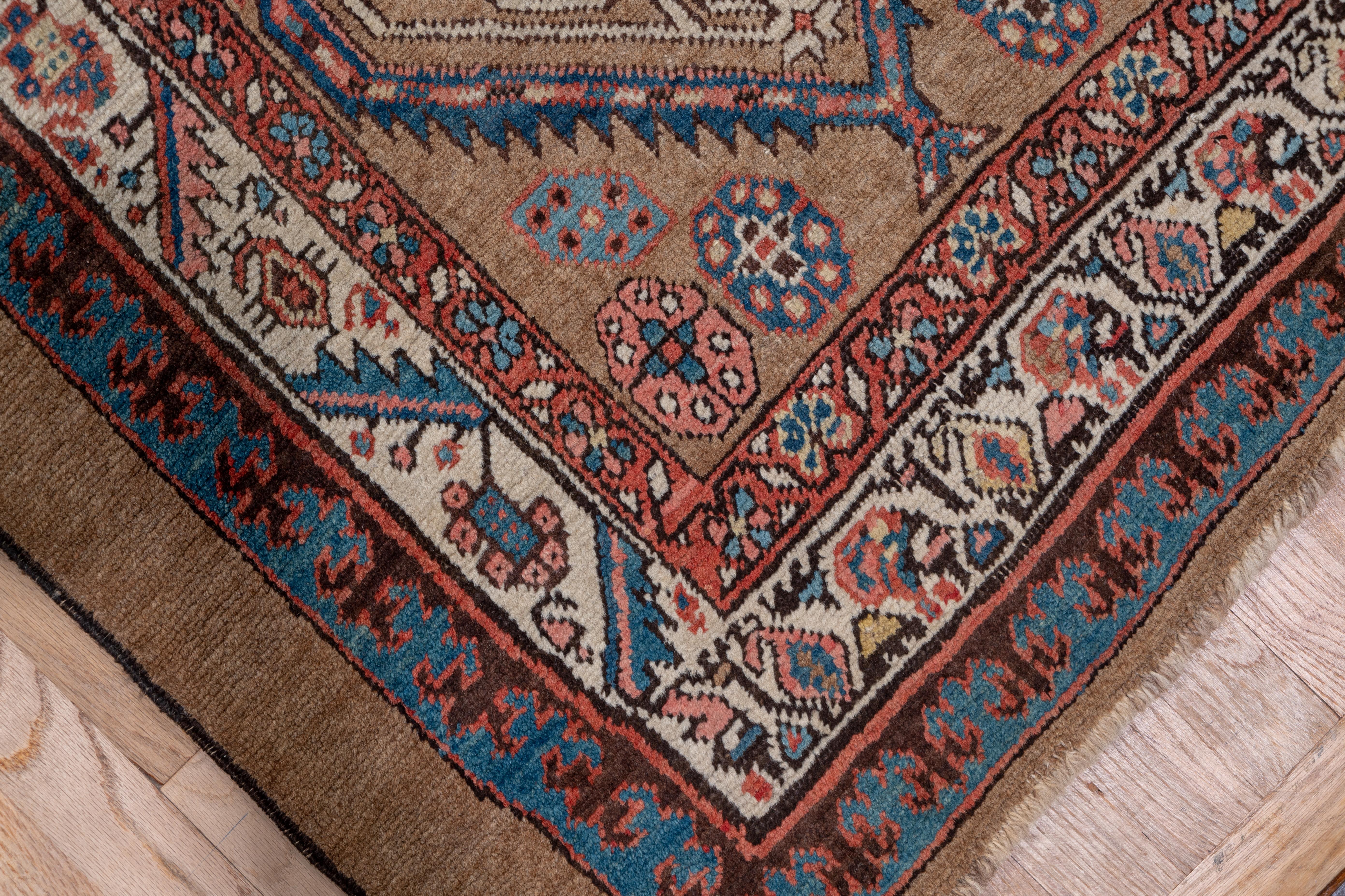 Long Antique Sarab Runner In Excellent Condition For Sale In New York, NY