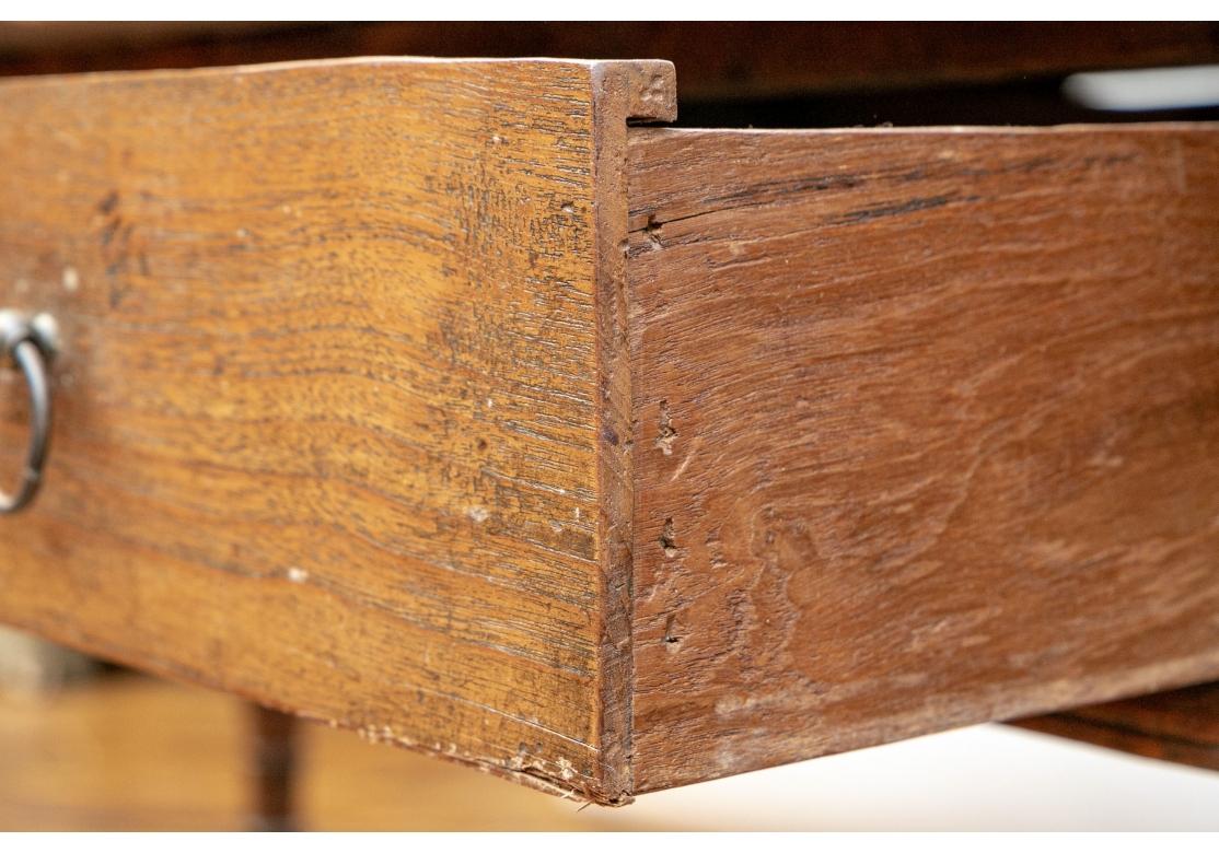 Long Antique Wood Farm Table For Sale 10