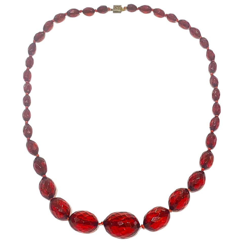 Cherry amber necklaces Clearance