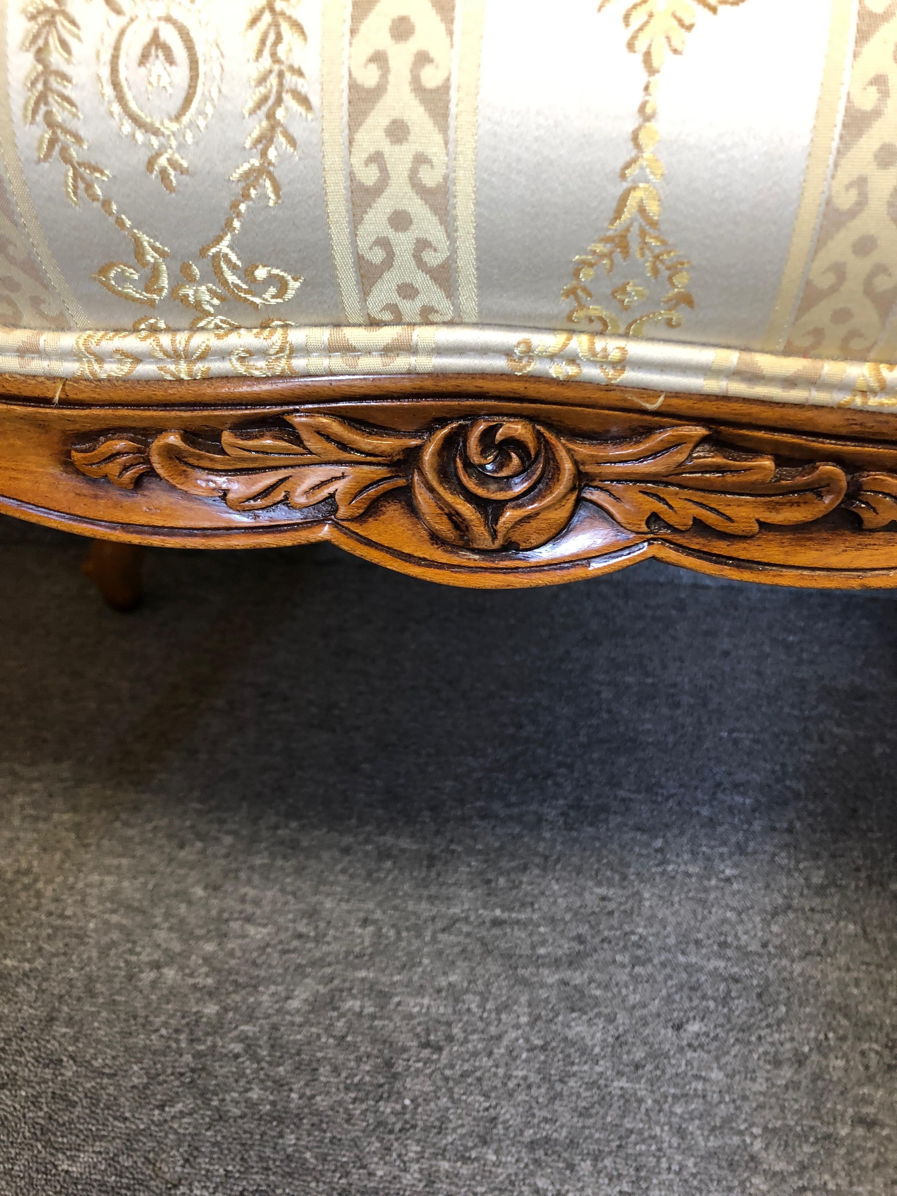 long upholstered seat