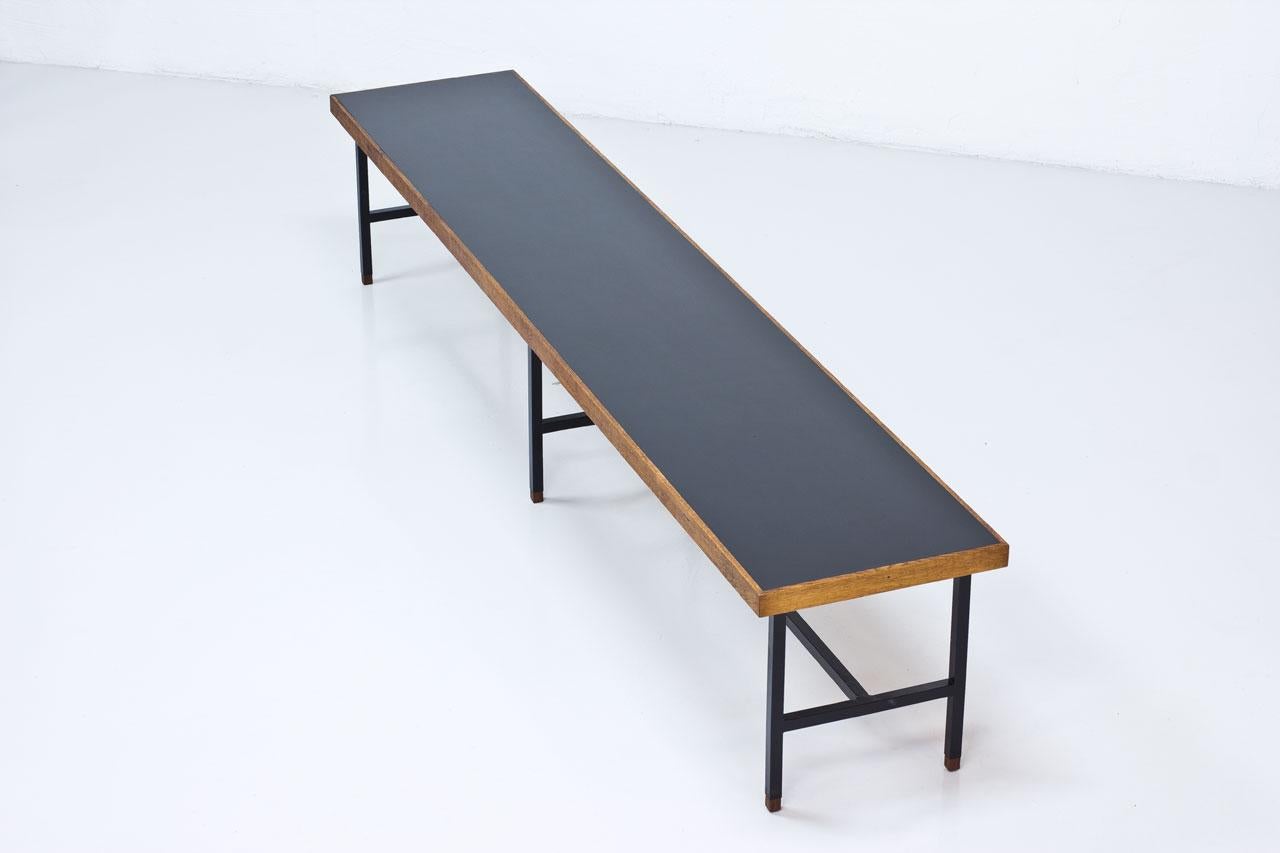 Scandinavian Modern Long Bench/ Side Table by Kurt Østervig