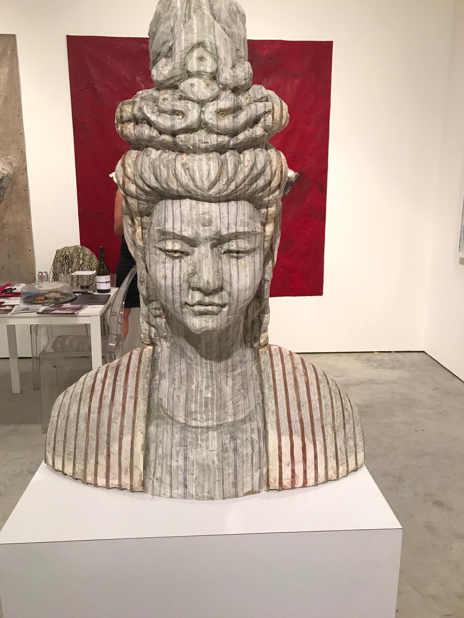 Gun-Ying, Books, 2018 LONG BIN CHEN - Sculpture by Long Bin Chen