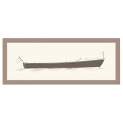 "Long Boat I" Giclee Art Print