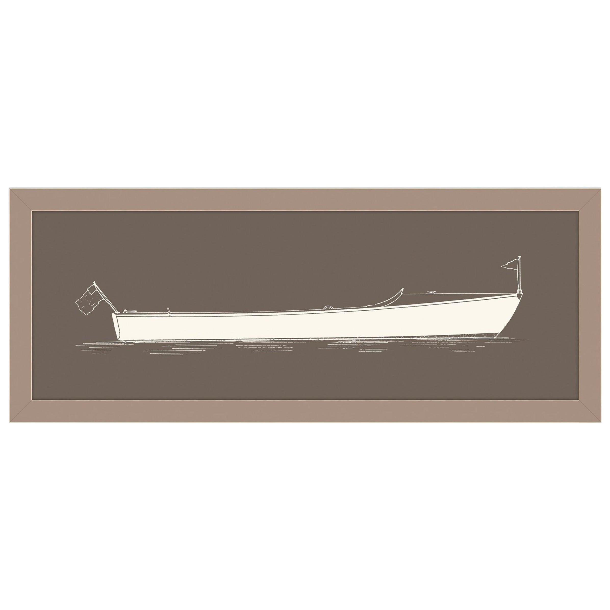 "Long Boat II" Giclee Art Print en venta