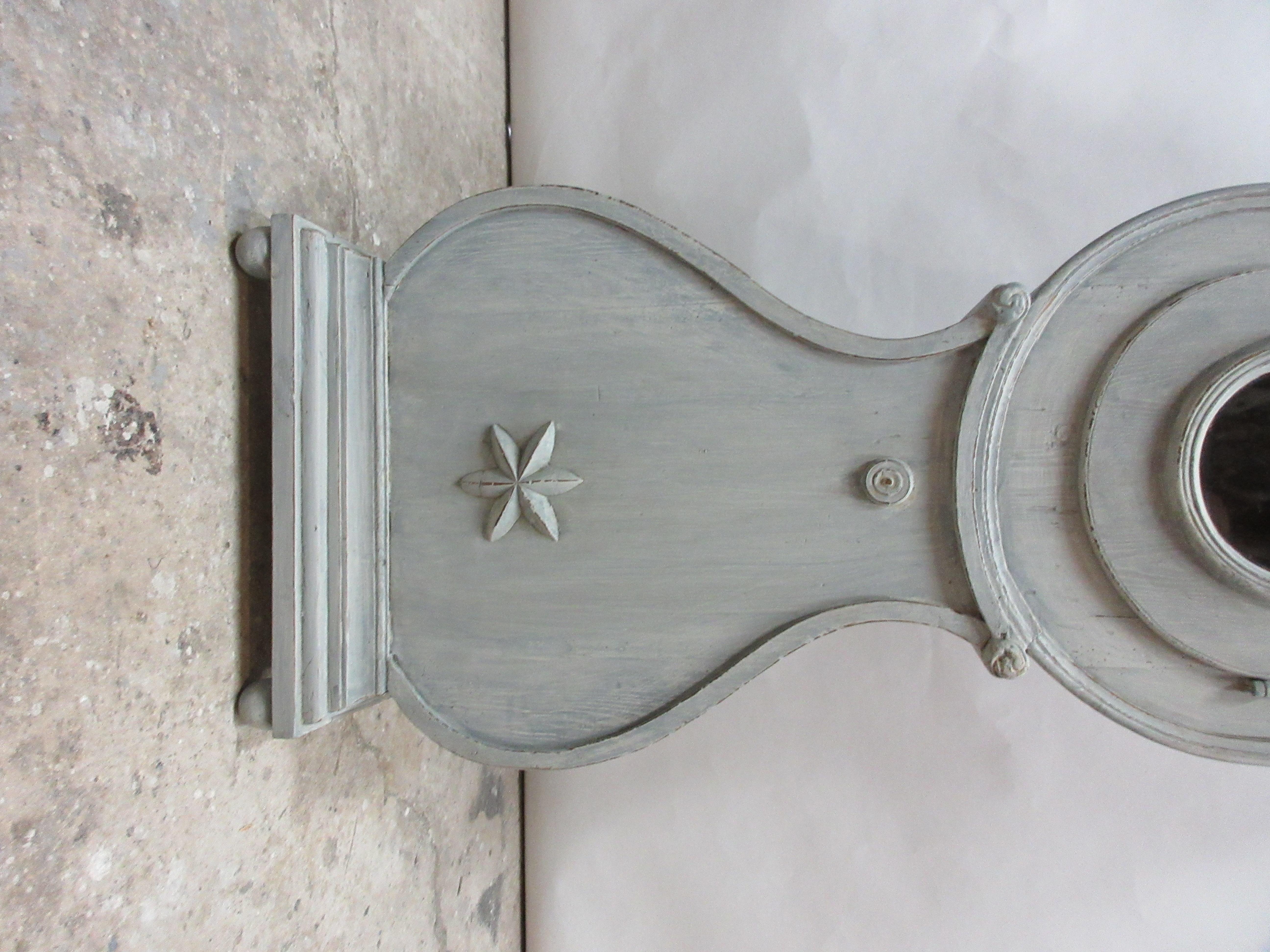 This is a Long Case Swedish Mora clock, its been restored and repainted with 