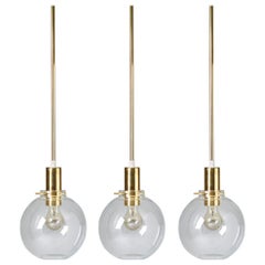 Long Ceiling Lamps Designed by Hans-Agne Jakobsson, Sweden, 1960s
