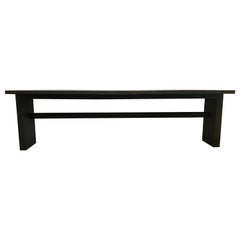 Long Cerused Oak Italian Table