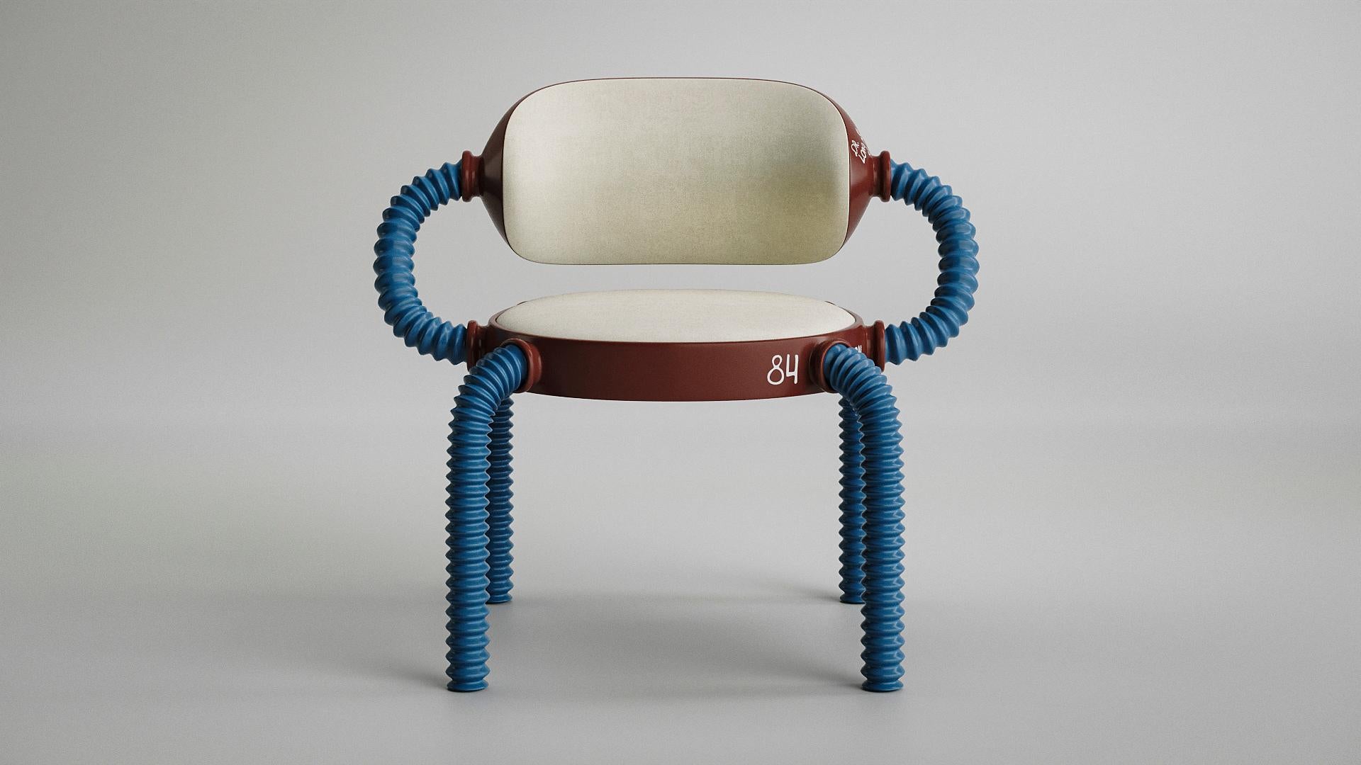 Langer Stuhl von Taras Yoom (Organische Moderne) im Angebot