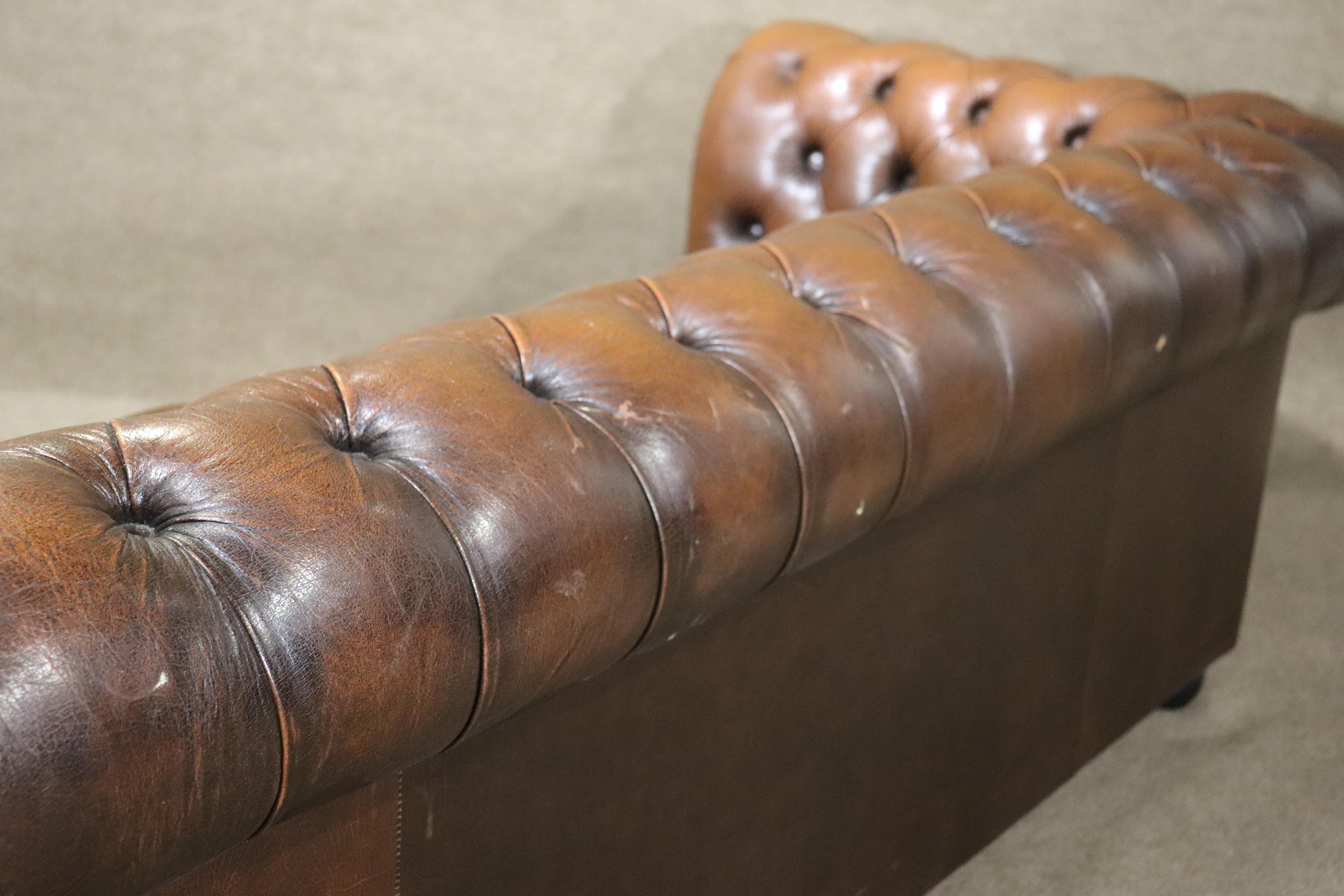 Long Chesterfield Sofa For Sale 6