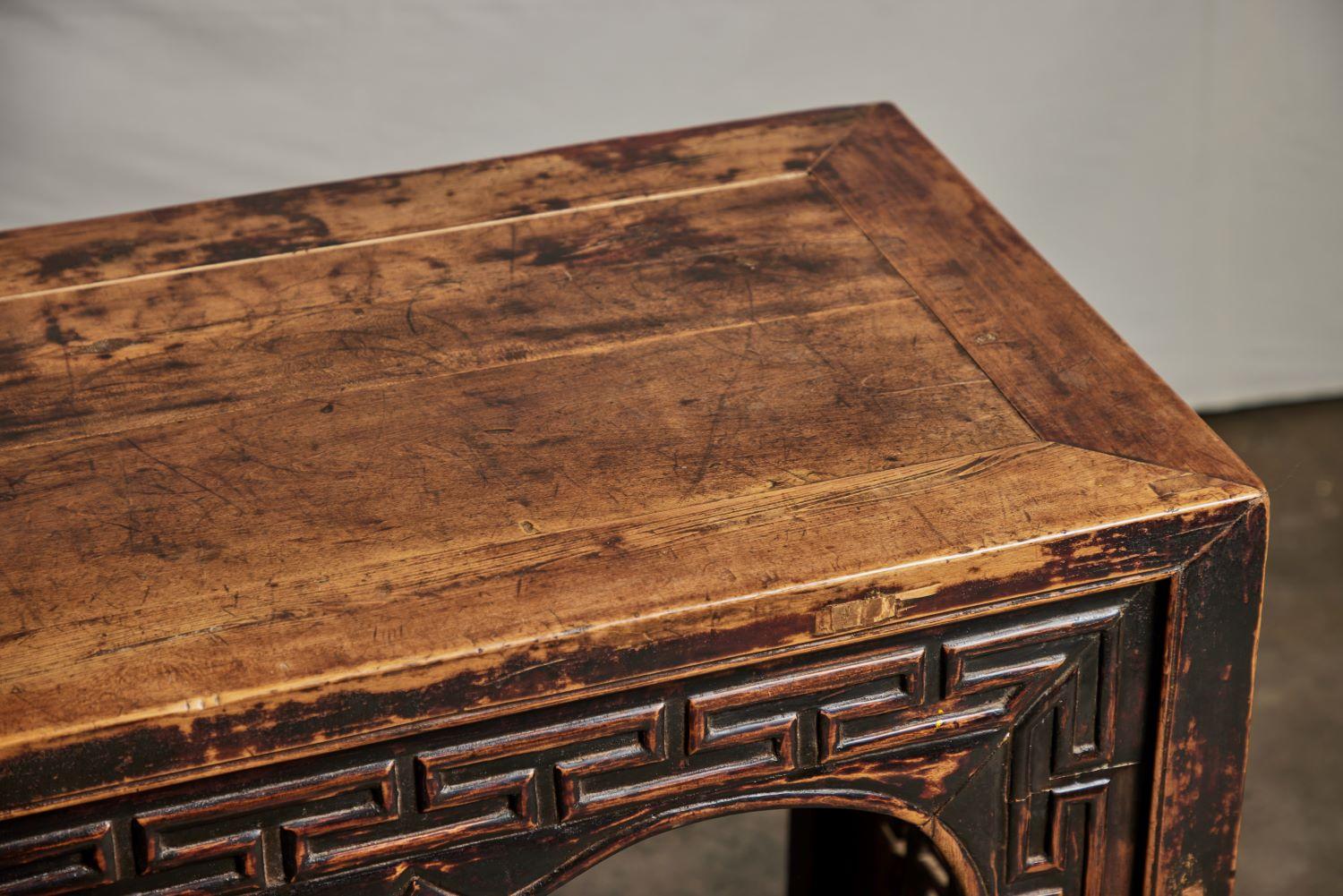 Elm Long Chinese Altar Table For Sale