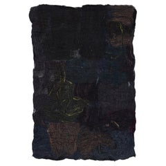 Long Chrichel House Burgundian Black Series no. 5 Tapestry by Claudy Jongstra