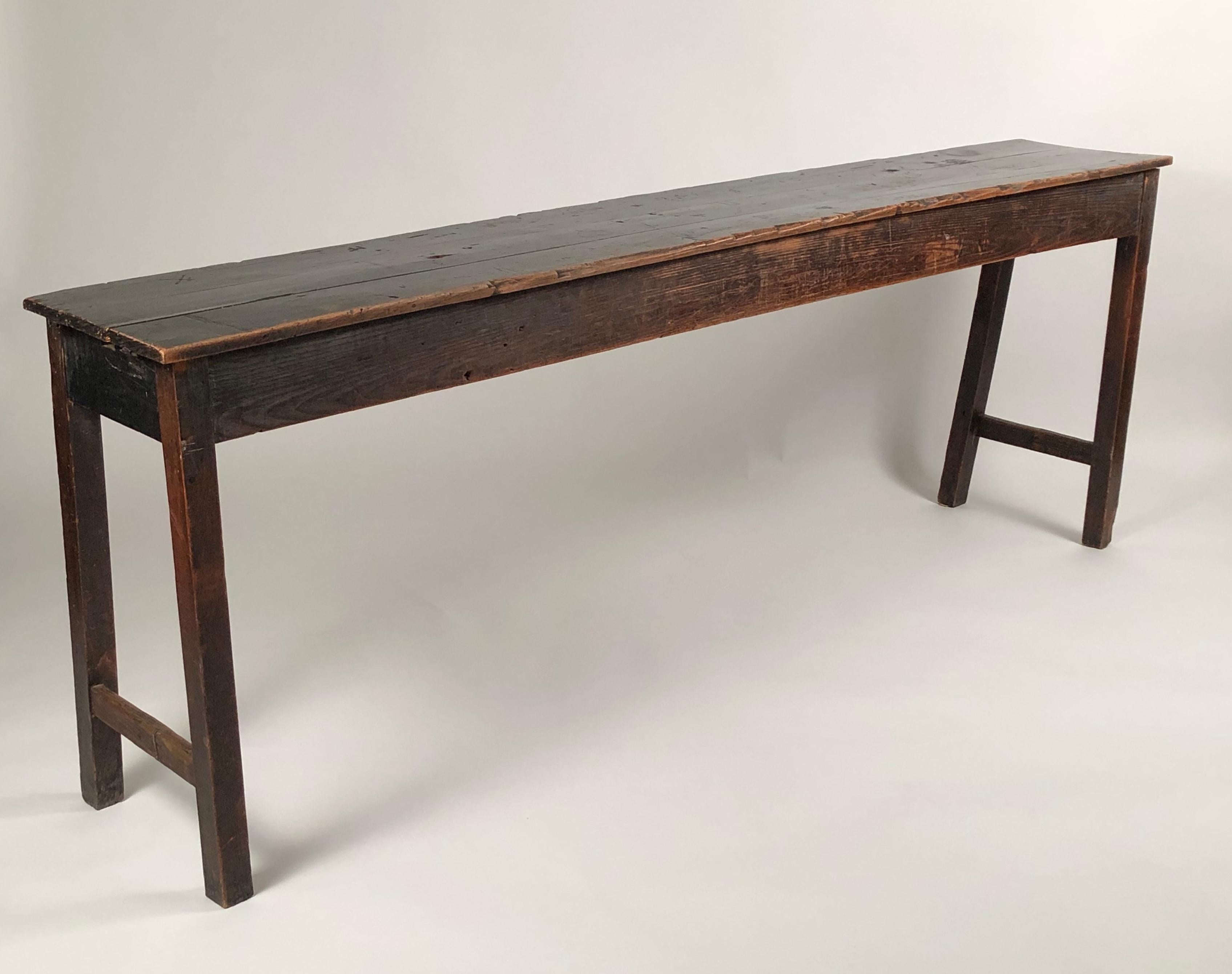 Long Country Console Table 3