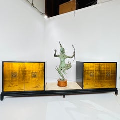 Long Credenza / Double Cabinet by Renzo Rutili for Johnson Furniture