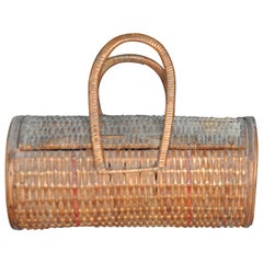 Long Cylinder Shaped Basket