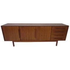 Long Danish Credenza or Sideboard in the style of IB Kofod-Larsen