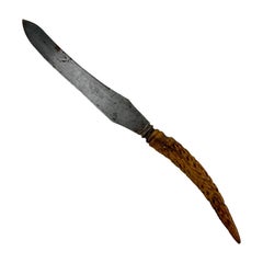 Sheffield Dickinson El Dorado Steel and Wood Handled Long Butchers Knife
