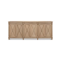 Long Directoire Style Antiqued Buffet