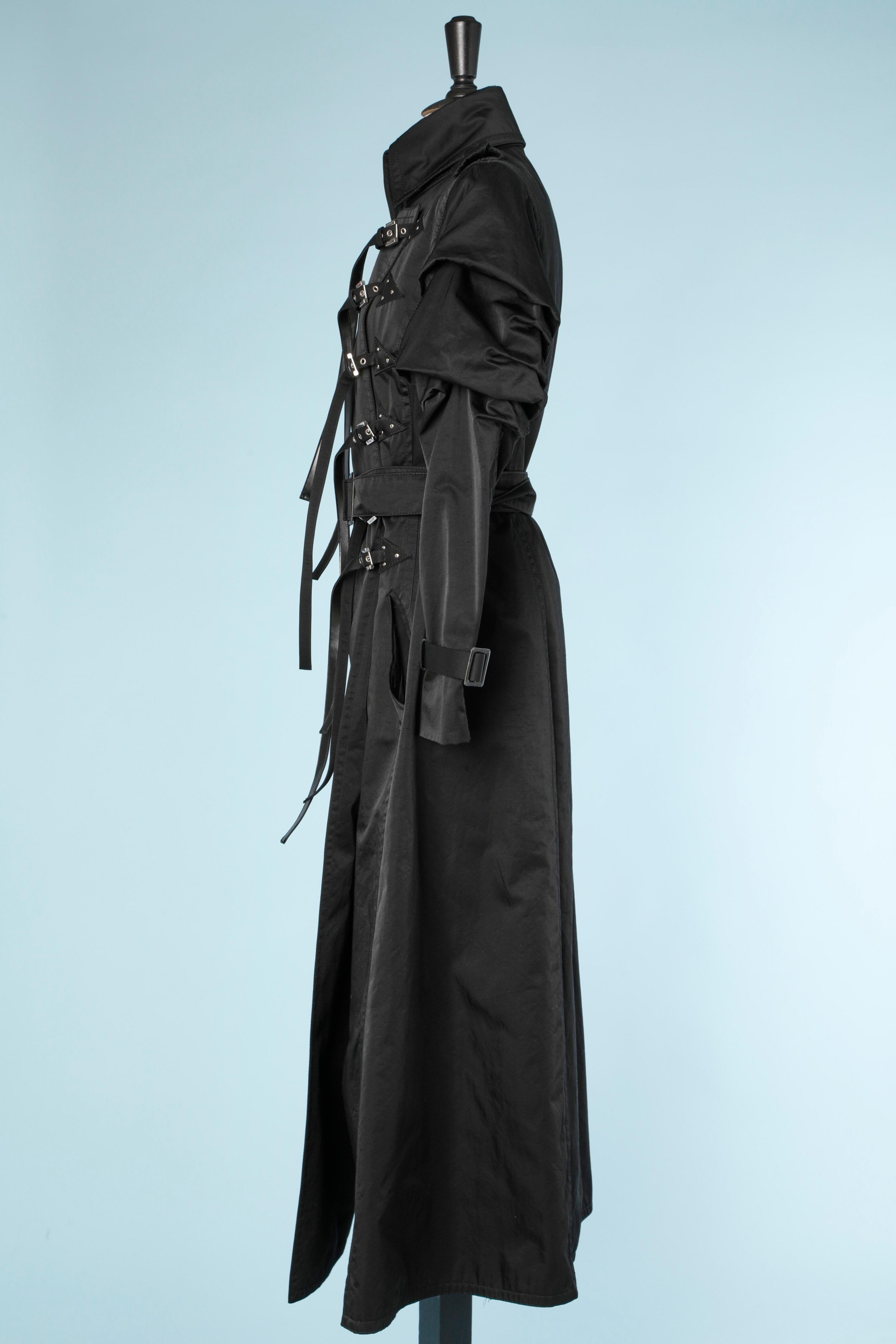 steampunk black coat