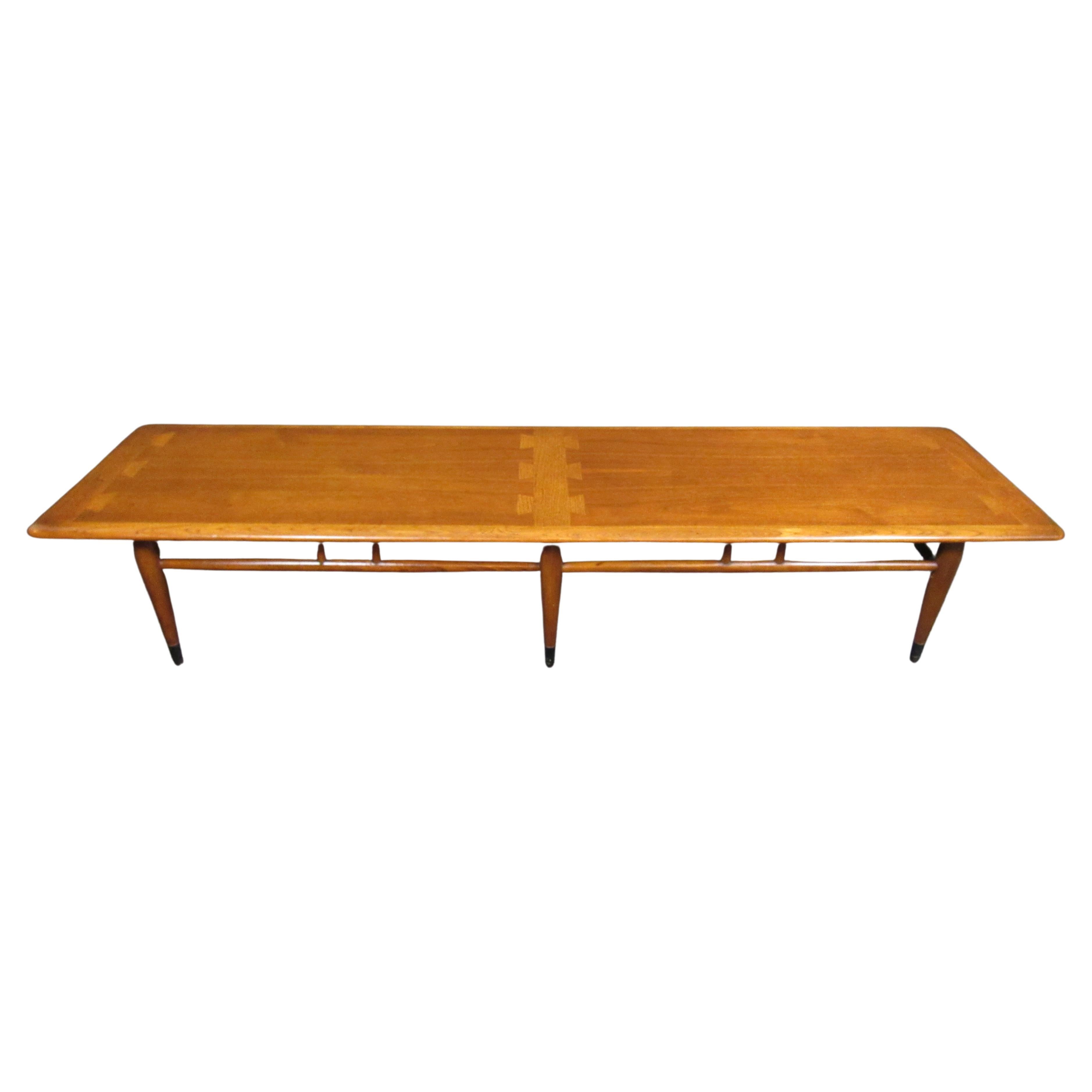 Dovetailed Spalted Tiger Maple Coffee Table For Sale at 1stDibs