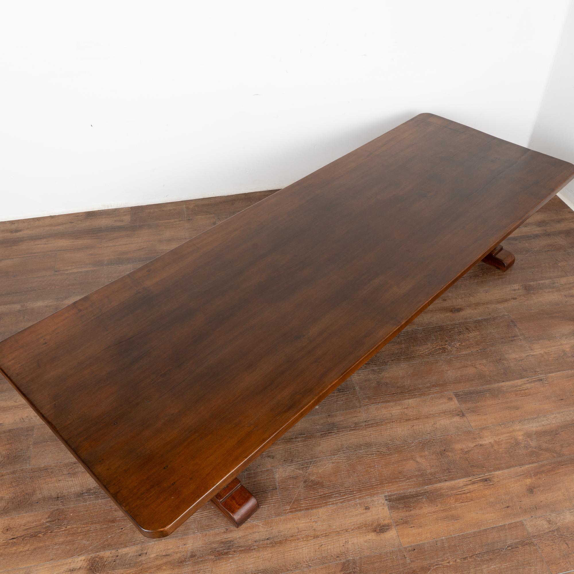 Chinese Long Elm Wood Coffee Table, circa 1880 For Sale