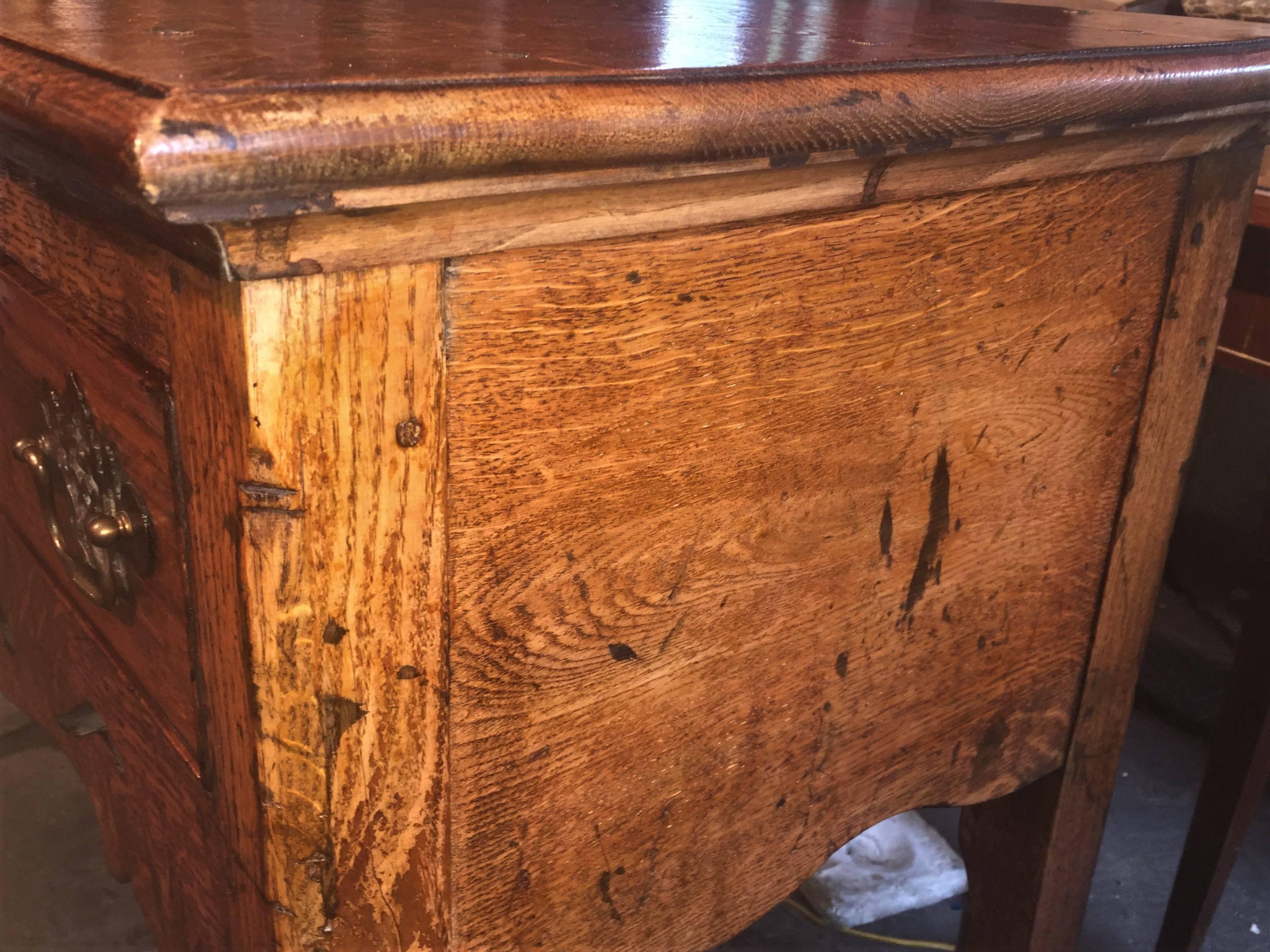 Long English or Welsh Georgian Style Oak Dresser Sideboard 7