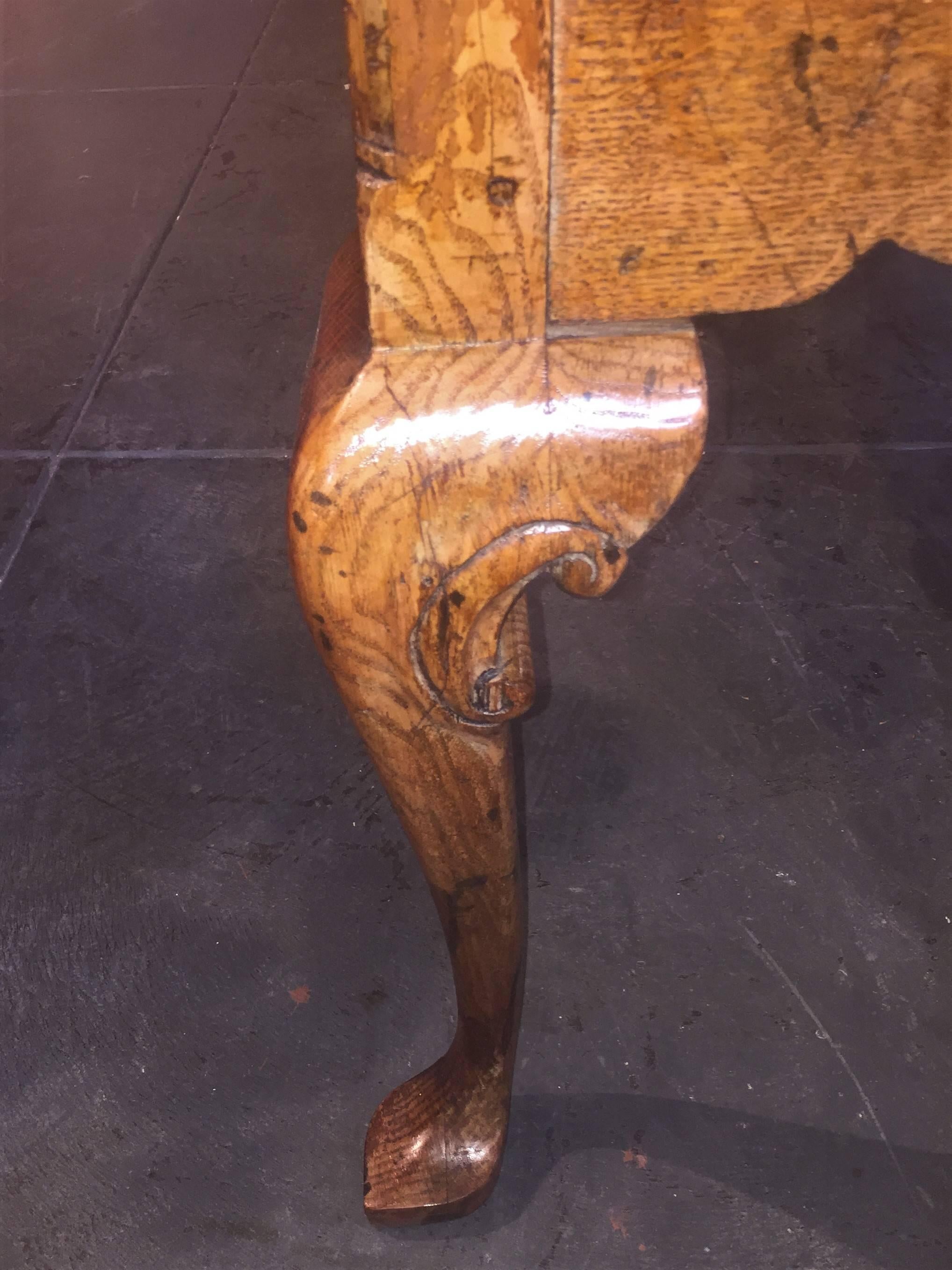 Long English or Welsh Georgian Style Oak Dresser Sideboard 9
