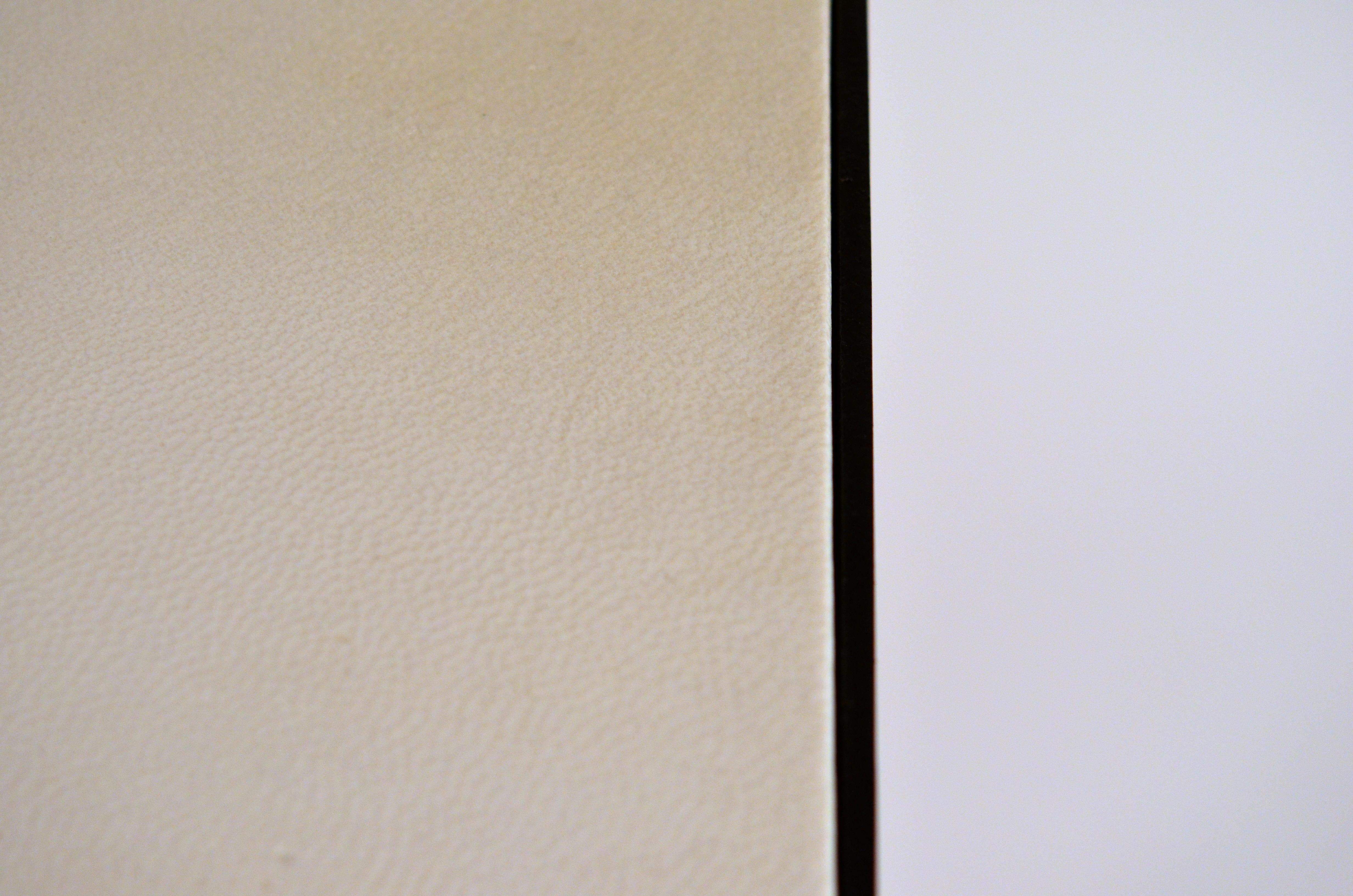 Lange Konsole „Esquisse“ aus Schmiedeeisen und cremefarbenem Pergament von Design Frres im Angebot 2