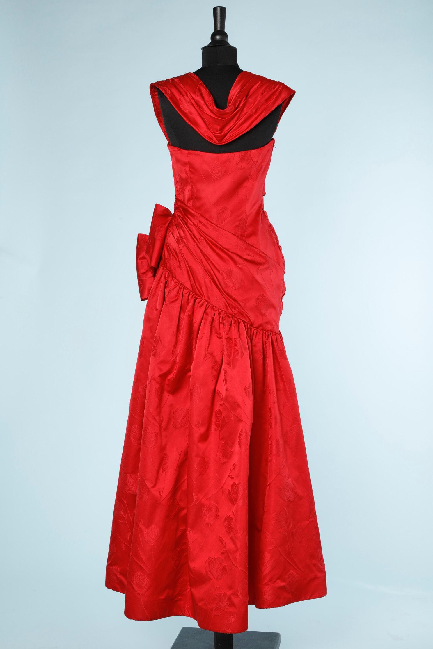Women's Long evening red dress Mignon New-York 