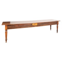 Long Farm Table from France, circa 1840-60