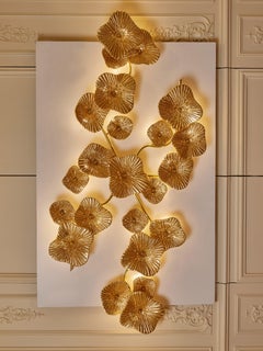 Long "Floral" sconce by Studio Glustin