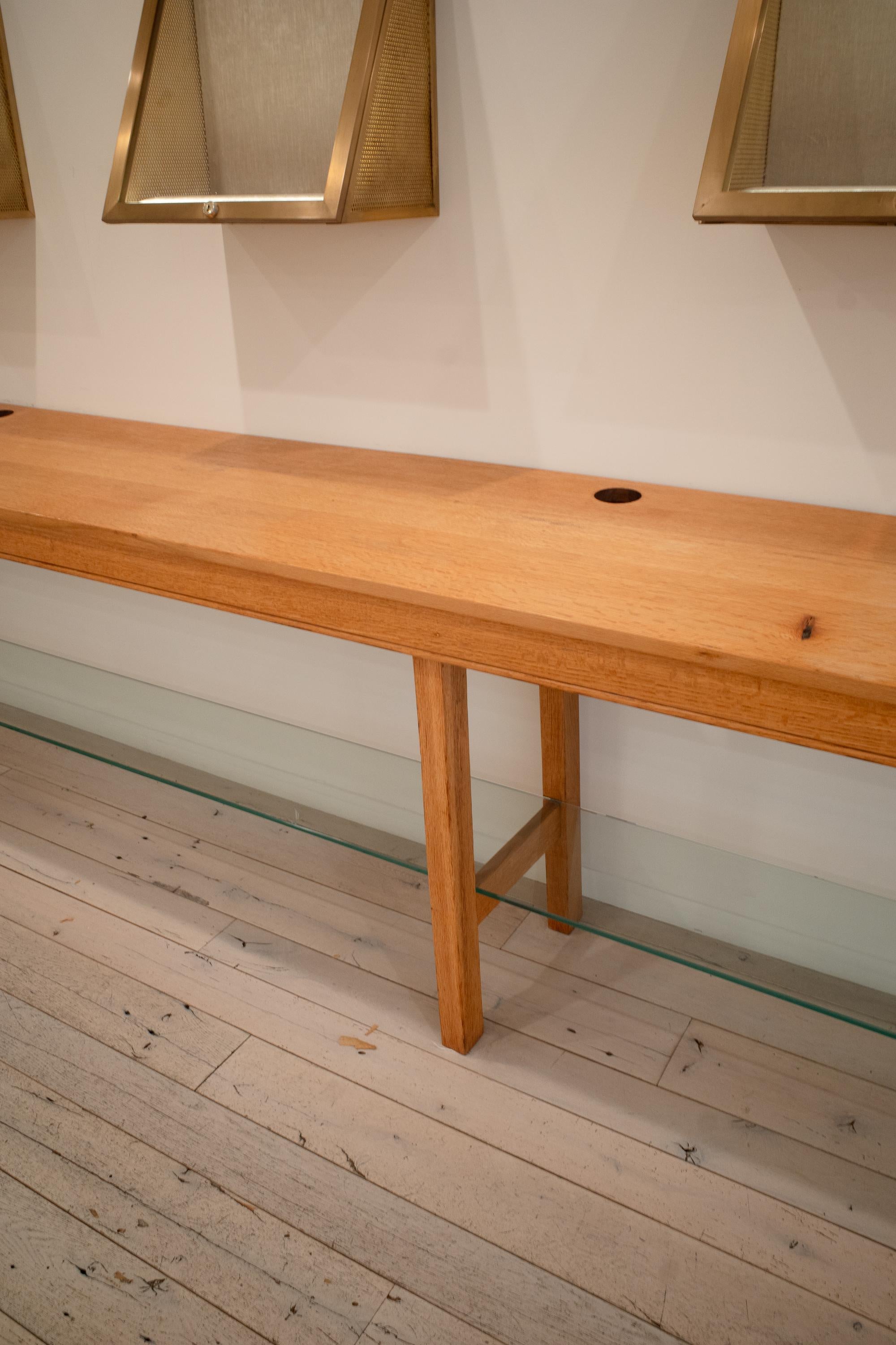 Quercia Tavolo da scuola lungo e pieghevole in vendita